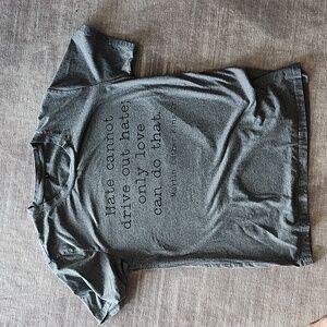 MLK quote shirt - Medium